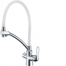 Смеситель LEMARK Comfort LM3070C-White хром/белый Смеситель LEMARK Comfort LM3070C-White хром/белый
