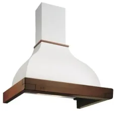 Вытяжка FALMEC IRIS/GARDENIA WHITE UNPAINTED 90 (пристенная,белый корпус+по