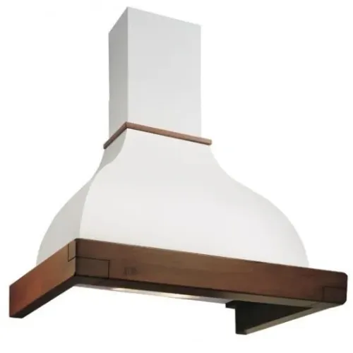 Вытяжка FALMEC IRIS/GARDENIA WHITE UNPAINTED 90 (пристенная,белый корпус+по