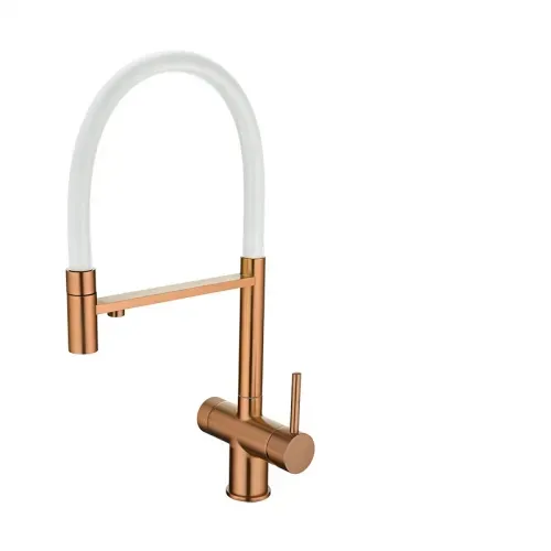 Смеситель EMAR ЕС-7024WHT PVD Coppery