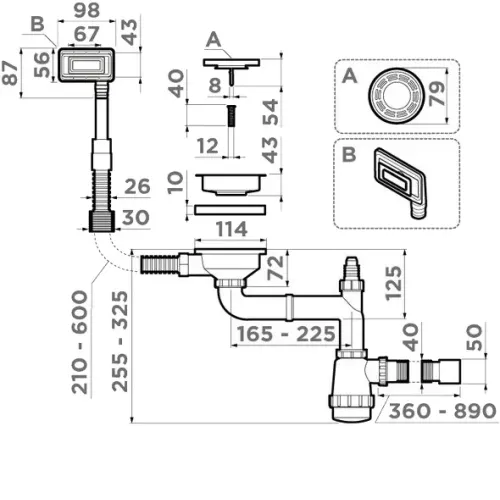 Арматура OMOIKIRI WK-1-UN-IN (4956777)