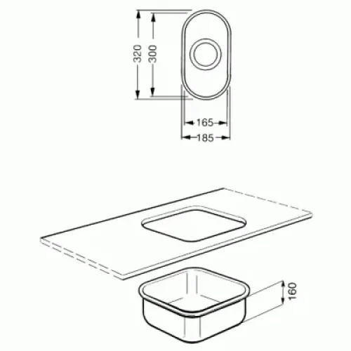 Кухонная мойка SMEG bst16