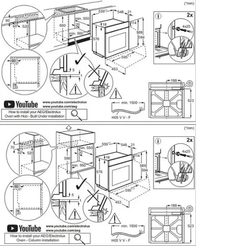 Духовой шкаф ELECTROLUX EOE8P38X