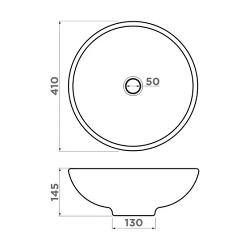 Раковина OMOIKIRI Hitomi-WH Marble (4972078)