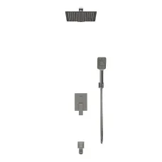 Душевая система скрытого монтажа GROSSMAN 501.K35.05.420 графит сатиновый Душевая система скрытого монтажа GROSSMAN 501.K35.05.420 графит сатиновый