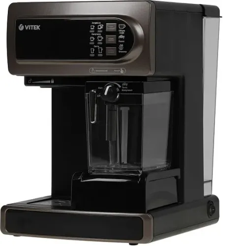Кофеварка VITEK VT-1517 BN коричневый/черный