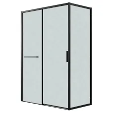 Душевое ограждение GROSSMAN 100.K33.05.100.21.02-200.K33.05.80.21.02 черный матовый Душевое ограждение GROSSMAN 100.K33.05.100.21.02-200.K33.05.80.21.02 черный матовый