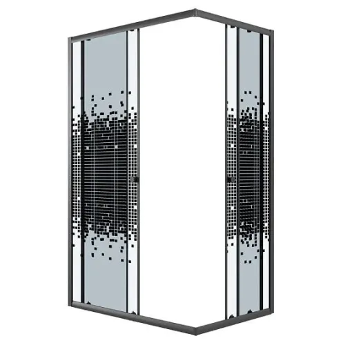 Душевое ограждение NIAGARA NG-1018-14QBLACK