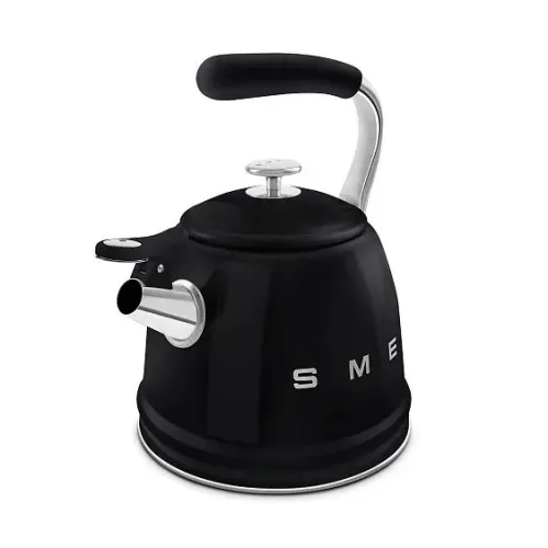 Чайник со свистком SMEG WKF01BL