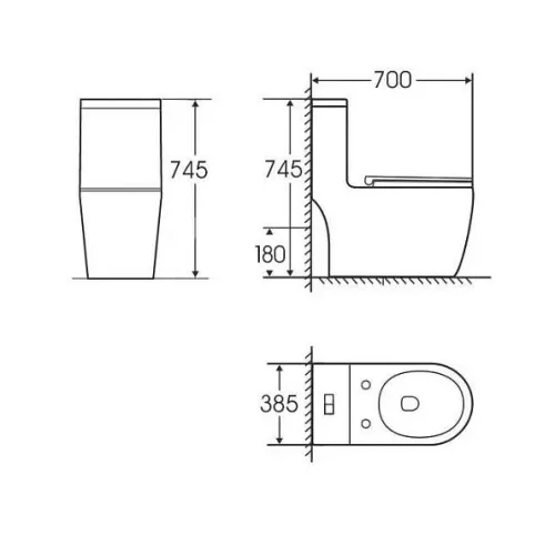 Унитаз GROSSMAN GR-4484SQ