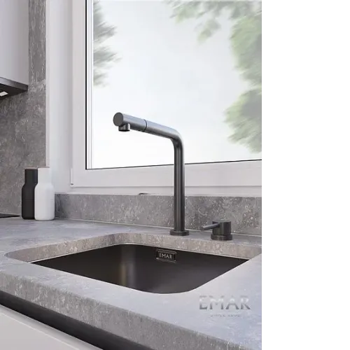 Смеситель EMAR ЕС-7027 PVD Dark