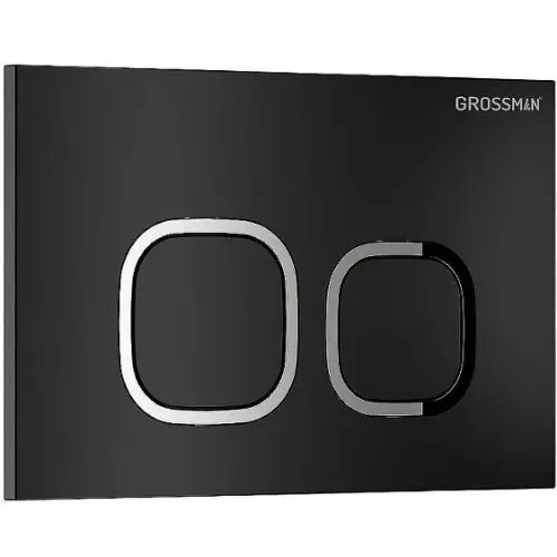 Комплект GROSSMAN инсталляция 900.K31.01.000 + клавиша смыва 700.K31.02.210.210 черный матовый + унитаз GR-4455S