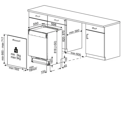 Посудомоечная машина INDESIT DI 5C89