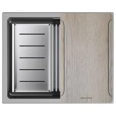 Кухонная мойка PAULMARK LUMI-MULTI SINK LU-MULTI 55-GRM