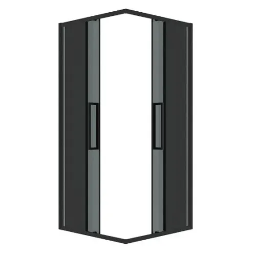 Душевое ограждение GROSSMAN 300.K33.02.9090.21.10 черный матовый