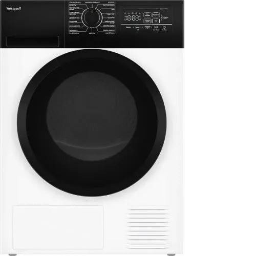Сушильная машина WEISSGAUFF WD 6128 B Heat Pump