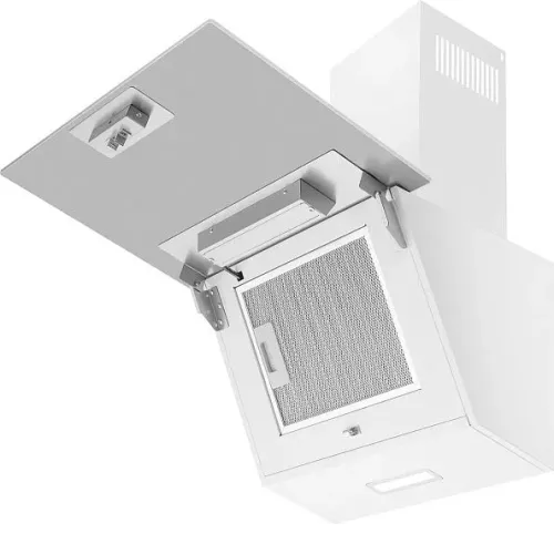 Вытяжка WEISSGAUFF Yota 500 Touch White Glass