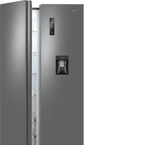 Холодильник WEISSGAUFF WSBS 590 Inverter NoFrost Water Dispenser Grey