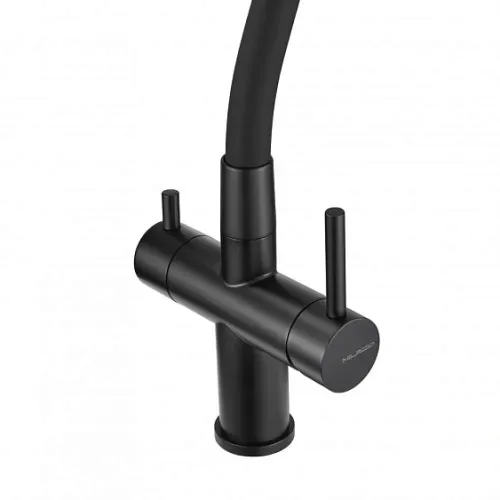 Смеситель MILACIO Ultra MCU.560.TBB Total Black/черный шланг