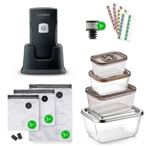 Вакуумный упаковщик CASO Vacu OneTouch Pro Set