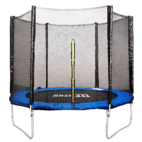 Батут BaseFit TR-201 244 см синий