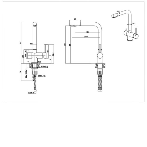 Смеситель PAULMARK Skalen Sk213020-401