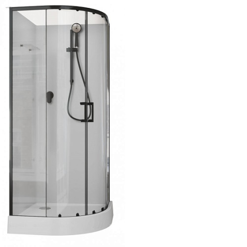 Душевая кабина AQUANET Passion EVO R 100 BLACK 00282010
