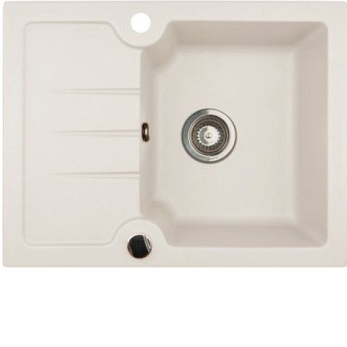 Кухонная мойка KUPPERSBERG modena 1b white alabas.