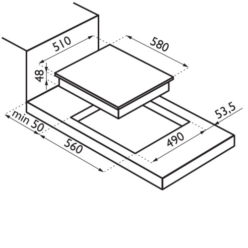 Варочная панель ARDESIA PM 29 FH