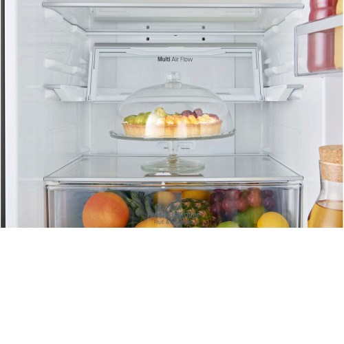 Холодильник LG GB-B60BLGFS черный