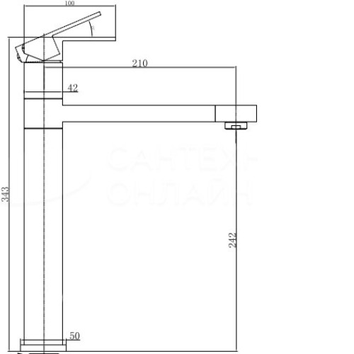 Смеситель OULIN OL-8015