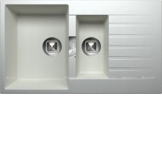 Кухонная мойка TOLERO TL-860-923 белый