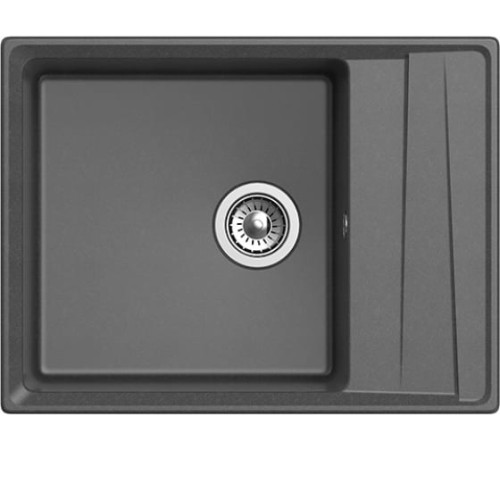 Кухонная мойка GRANFEST GF-LV-660L графит