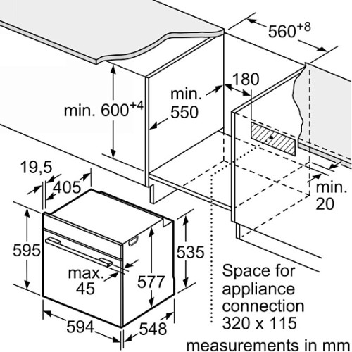 Духовой шкаф BOSCH HSG 636BS1