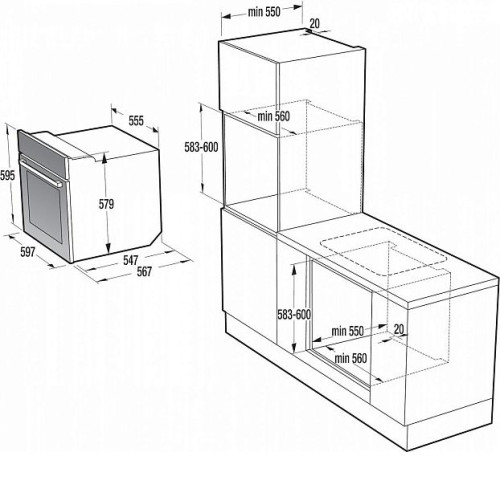 Духовой шкаф GORENJE BO737E24X