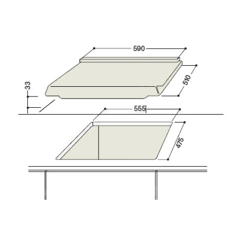 Газовая поверхность HOTPOINT-ARISTON gpn 64 nw rfh