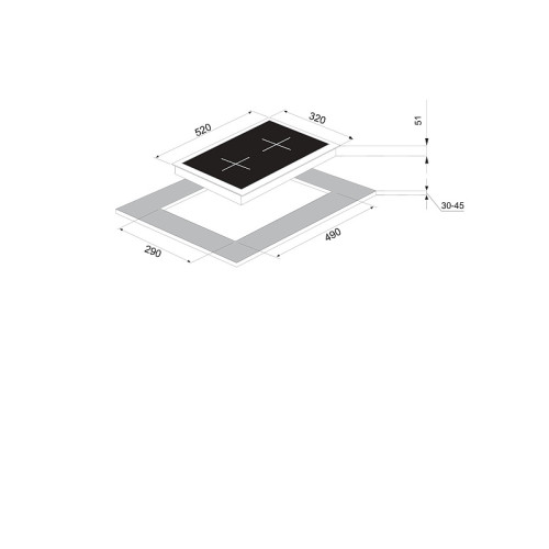 Варочная поверхность KUPPERSBERG FS 39 X