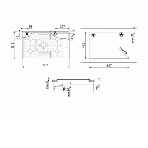 Поверхность SMEG pgf95f-4