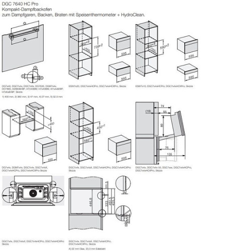 Пароварка MIELE DGC 7640 HC Pro OBSW