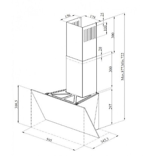 Вытяжка SCHAUB LORENZ SLD DY6128