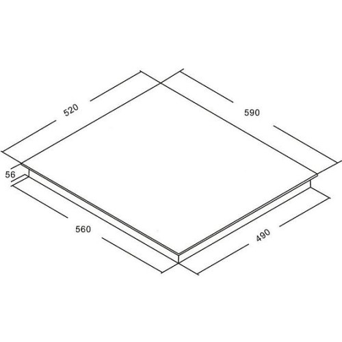 Варочная поверхность AKPO PIA 6094015K BL
