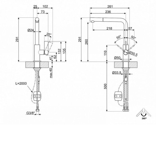 Смеситель SMEG MD22CUX