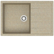 Кухонная мойка ZETT lab 161/Q5 песок T161Q005