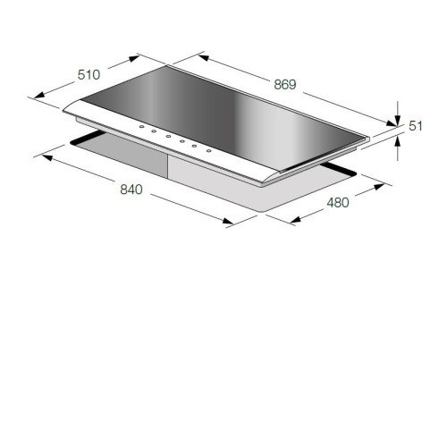 Варочная панель FULGOR QLH 906 G WK WH