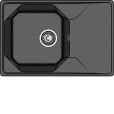 Кухонная мойка GRANFEST GF-U-740L чёрный