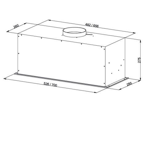 Вытяжка KUPPERSBERG BIM 600 Black