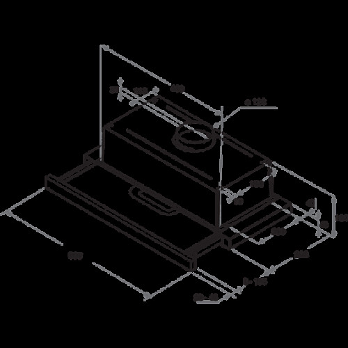 Вытяжка HOTPOINT-ARISTON HAH 65 F LB X/1