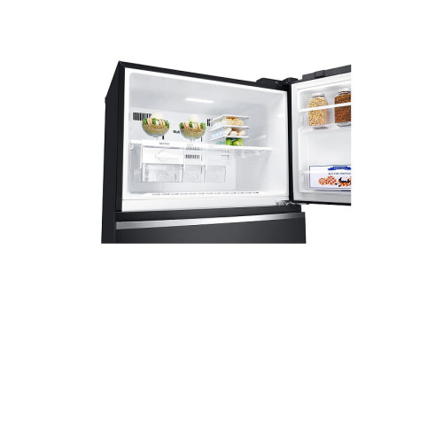 Холодильник LG GN-C702SGBM черный