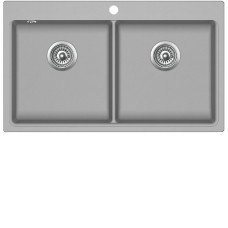 Кухонная мойка AQUASANITA Magna SQM200AW (argent 220)
