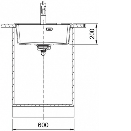 Кухонная мойка FRANKE MRG 610-52 оникс (114.0661.643)